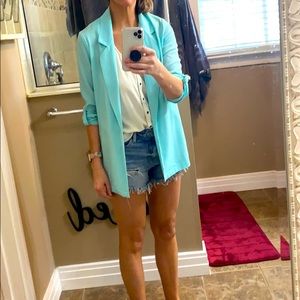 Light blue blazer, size Medium